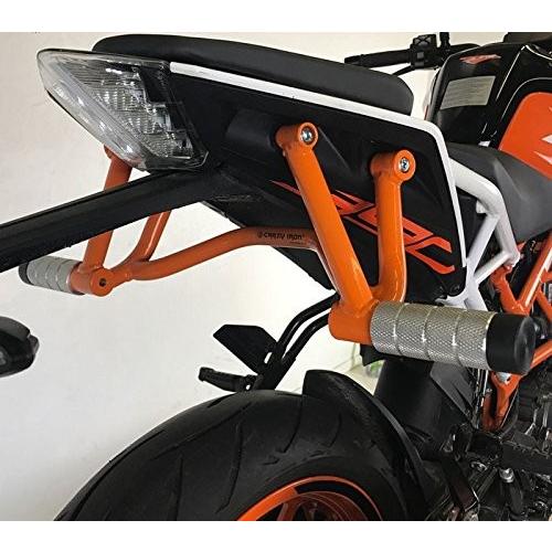KTM DUKE 125 250 390 2017-2020 リア スタントケージ ガード CRAZY IRON [輸入代行/メーカー直送]