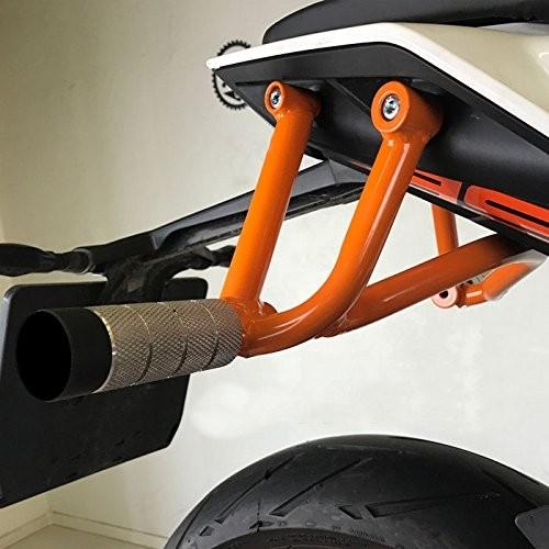 KTM DUKE 125 250 390 2017-2020 リア スタントケージ ガード CRAZY IRON [輸入代行/メーカー直送]_1