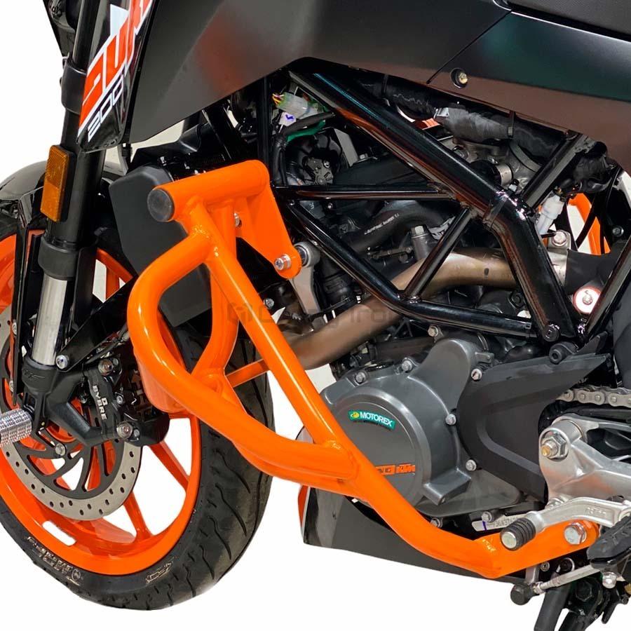 KTM デューク Duke 125 390 〜2016 Duke 200 2012-2021 クラッシュバー エンジンガード スライダー CRAZY IRON [輸入代行/メーカー直送]｜bezipang