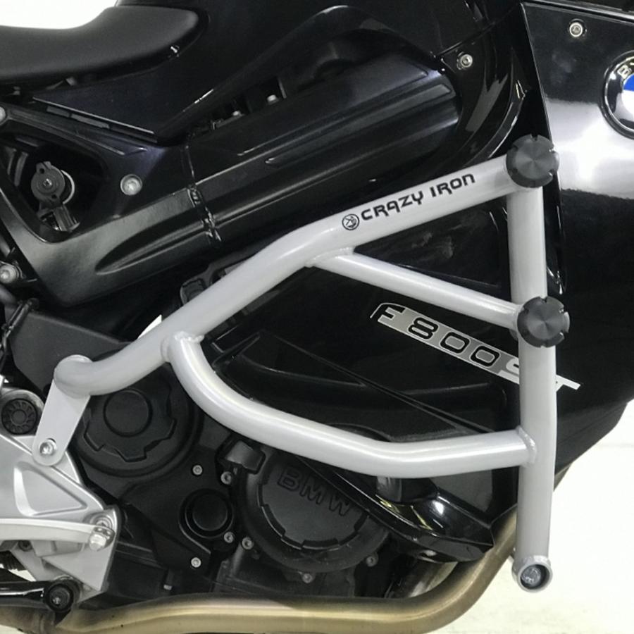 BMW F800ST 2004-2012 F800S 2006-2011 クラッシュバー エンジンガード スライダー スタントケージ engine guard CRAZY IRON [輸入代行/メーカー直送]