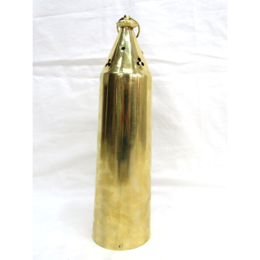 ブラス製 アンティークランタン 直径2cmまでのろうそくで使用可能 中世