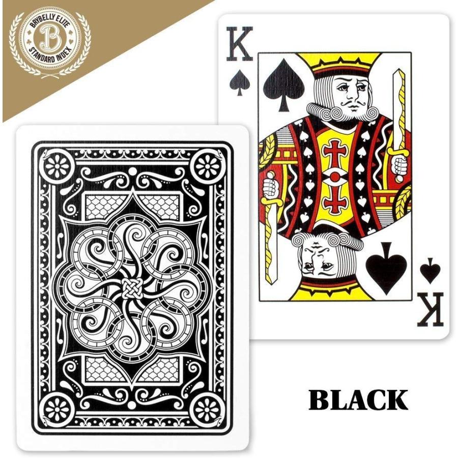 アメリカのカジノ用品メーカーbrybelly Elite 公式 ワイドサイズ ポーカートランプ ブラック 黒 カジノグレード Brybellyetblack B E Zipang 通販 Yahoo ショッピング
