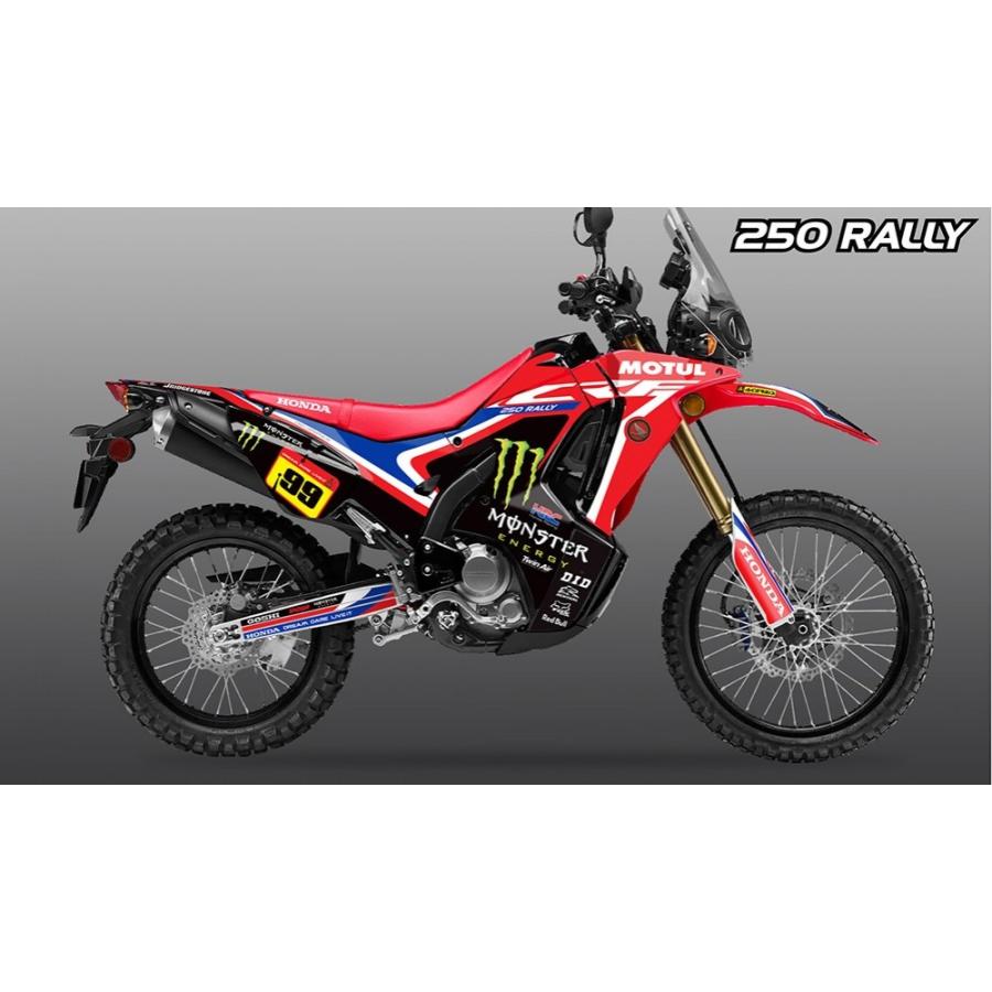 ホンダ CRF250 Rally HRC Daker カスタム グラフィック ステッカー