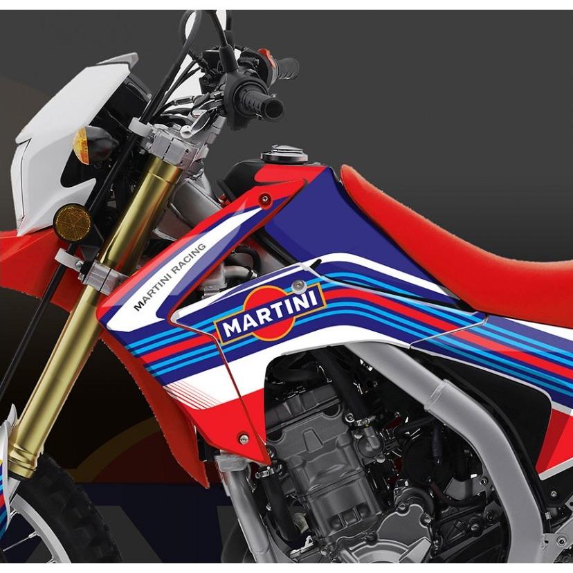 CRF250L CRF250M , 10 ,max ステッカー,デカール ホンダ CRF250L CRF250M Martini Racing マルティニ レーシング