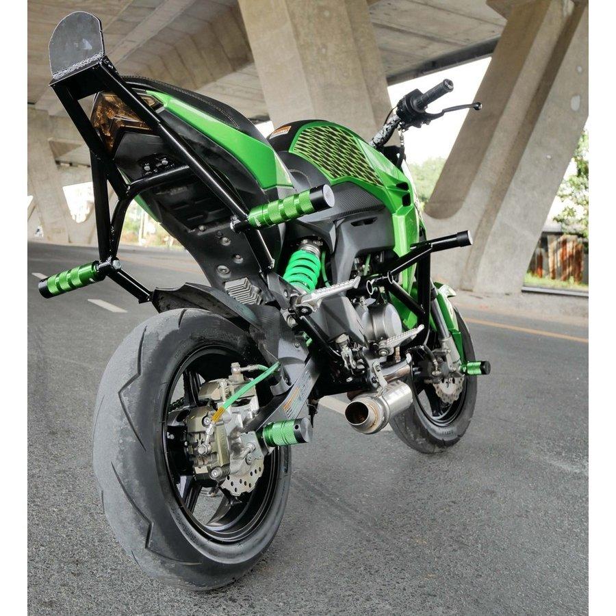 Z125 サブケージ リアガード プロテクター スライダー カワサキ