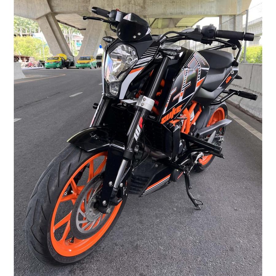 KTM Duke 390 2012-2019 クラッシュバー エンジンガード スタント 