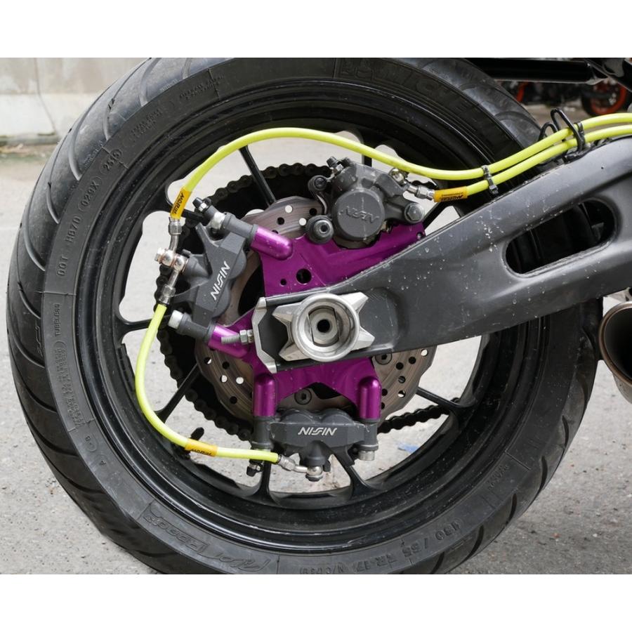 ヤマハ MT07 FZ07 デュアルキャリパー ブラケット ニッシンキャリパー