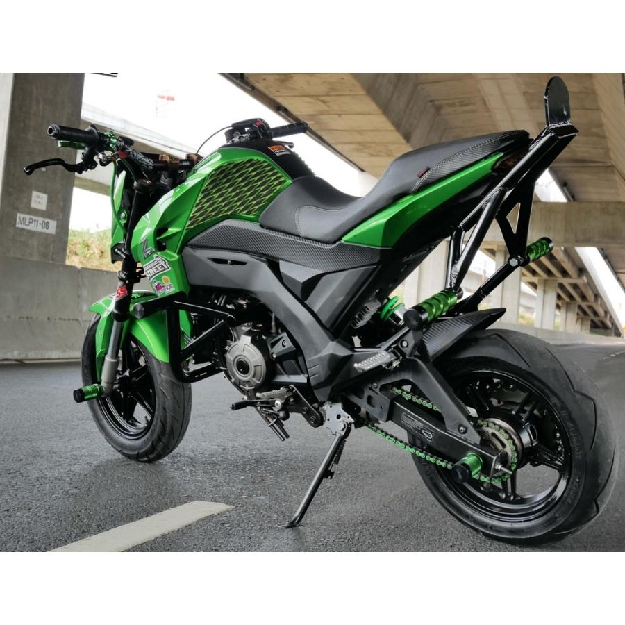 Gゲージ カワサキ ZX-6R 07-08 リア スタントケージ ガード CRAZY IRON