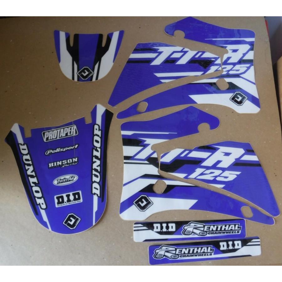 ヤマハ TTR125 L LE 2000-2007 グラフィック デカール ステッカー FLU