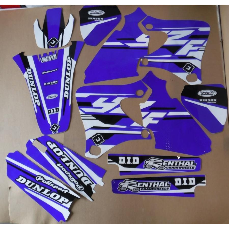 ヤマハ YZ250F YZ400F YZ426F 1998-2002 グラフィック デカール