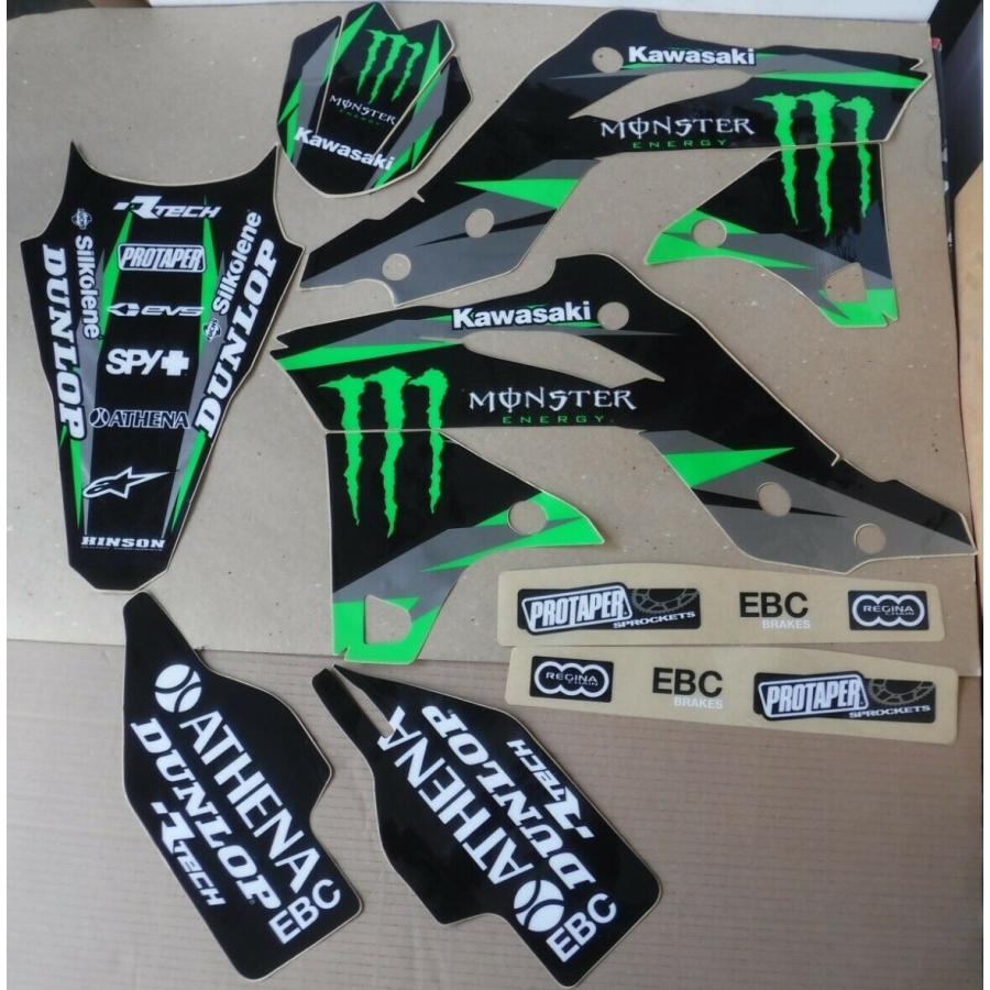 AFN 2015 ステッカー&キーリング カワサキ KX450F 2012-2015 グラフィック デカール ステッカー N STYLE