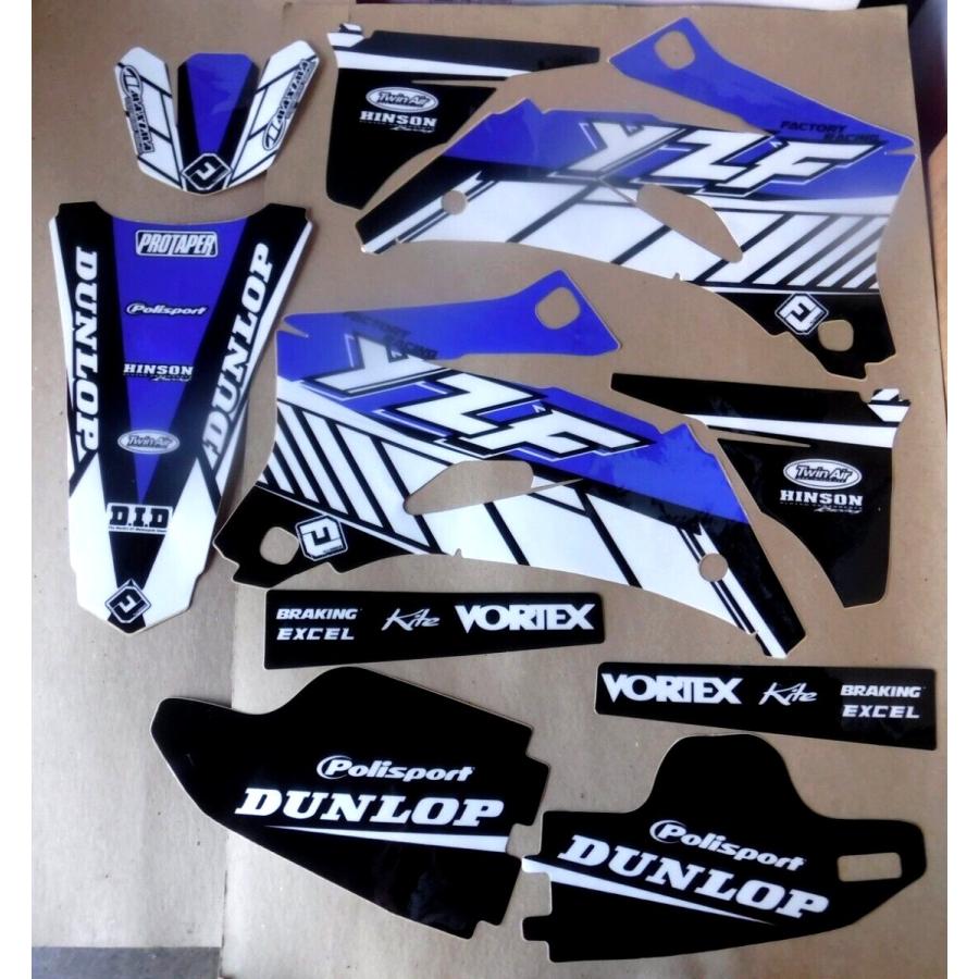 YZ450F YZ250F ポリスポーツ外装セット デカール付き 未使用外装一式 YZ450F YZ250F ポリスポーツ外装セット デカール付き 未使用外装