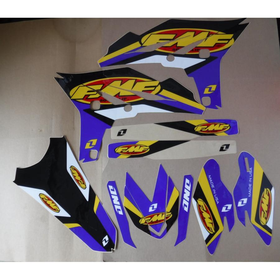 ヤマハ YZ250F 2010-2013 グラフィック デカール ステッカー ONE