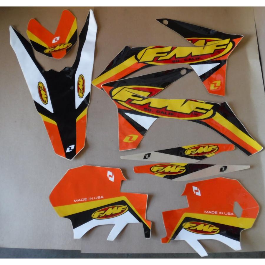 ONE INDUSTRIES Graphics Kit For KTM SX/SXF 2011-2012 & XCW/XCWF/EXC 2012-2013 – Orange Shrouds