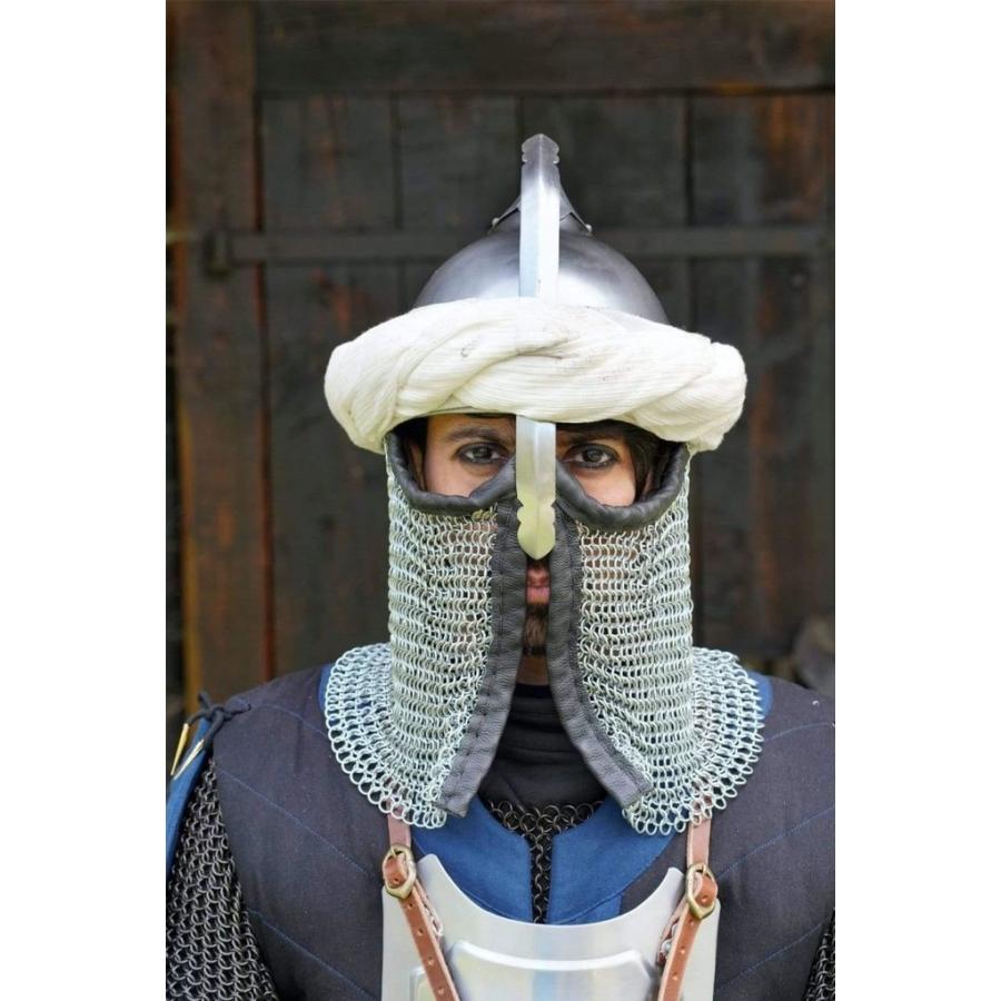 西洋 甲冑 ヘルメット 着用可能 西洋甲冑 兜 サレット ヘルメット 騎士