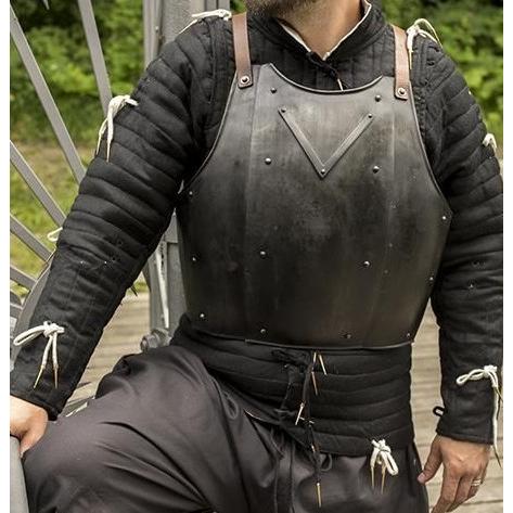 中世 マイルドスチール製 クールブルグアーマー ダークブラック仕上げ 胴アーマー 兜 西洋 鎧 甲冑 ヨーロッパ Larp コスプレ Ep B E Zipang 通販 Yahoo ショッピング