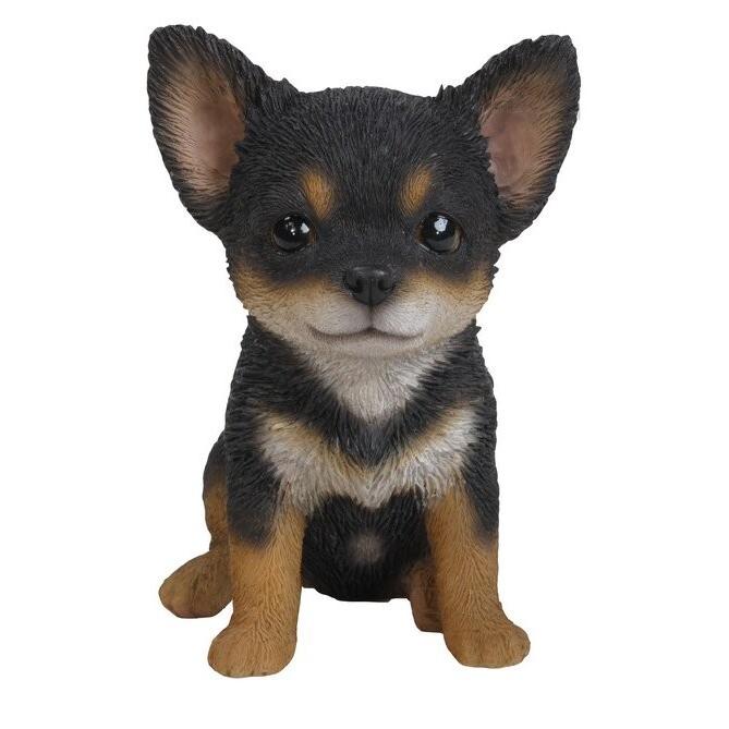 アウトレット チワワ 子犬 オブジェ 犬置物 ガーデンオーナメント