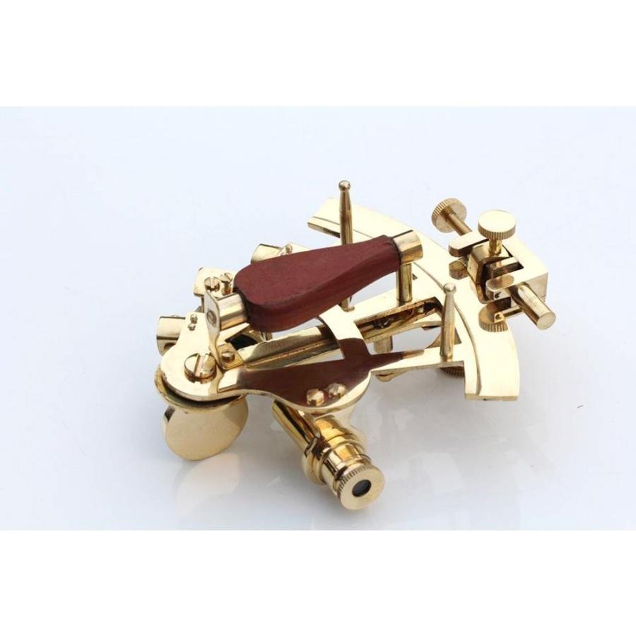 アンティーク 六分儀 セクスタント 真鍮製 航海インテリア