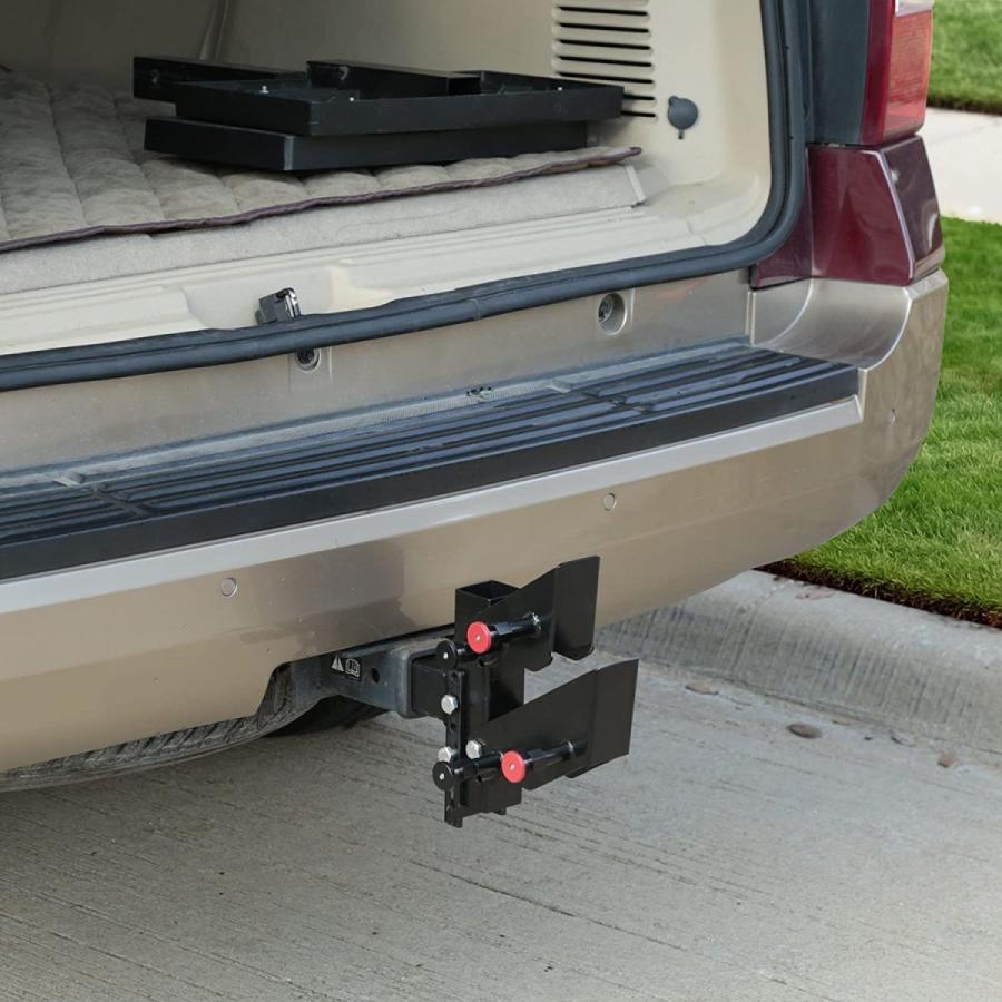 ペット ドッグ ハッチ ステップ 階段 ラダー 2インチヒッチ用 車