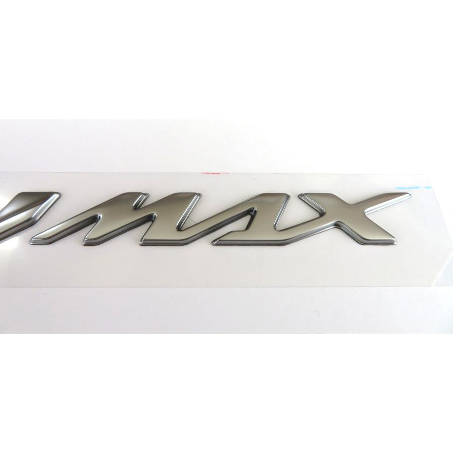 【ヤマハ純正】NMAX ロゴ エンブレム クロームメッキ仕様（2DP-F173B-00）立体ステッカー 長さ15.5cm ST133 | YAMAHA | 03