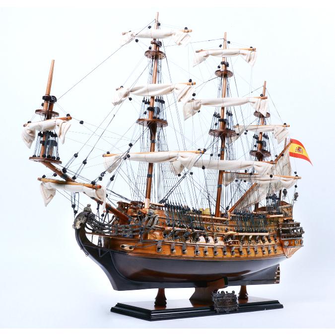 帆船模型 完成品 木製 サン フェリペ SAN FELIPE スペイン海軍 帆船模型 完成品 木製 サン フェリペ SAN FELIPE スペイン海軍