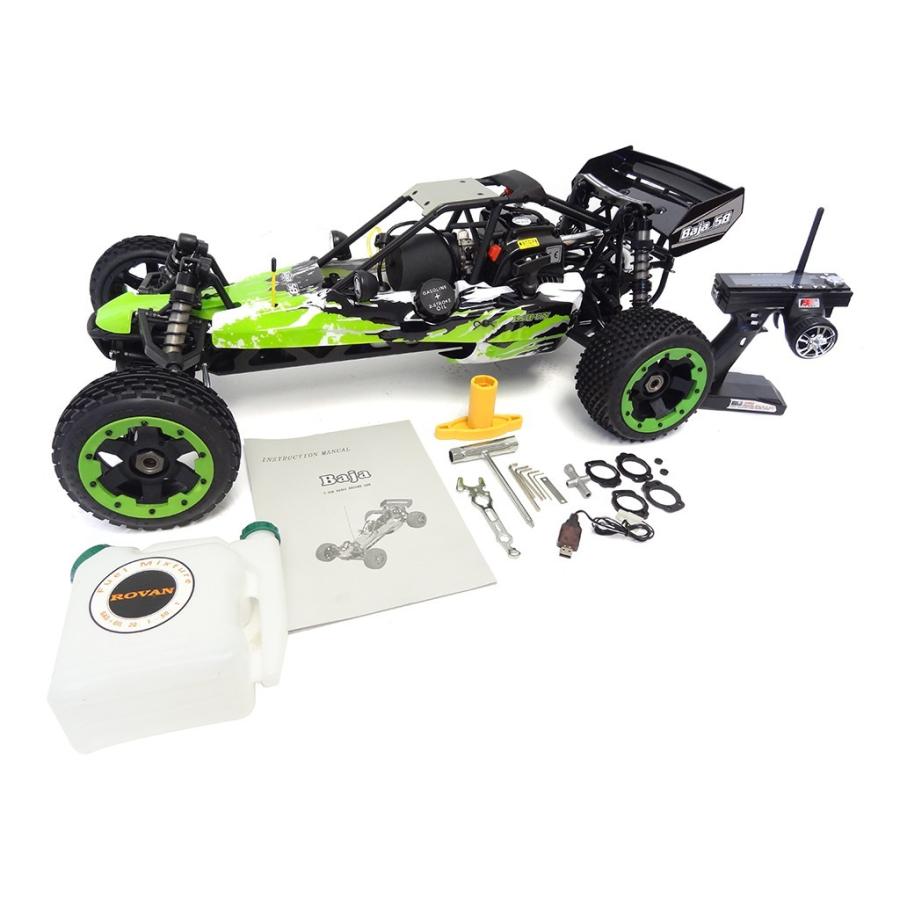 1/5スケール Baja 30.5cc グリーン 2ストローク ガソリン バギー
