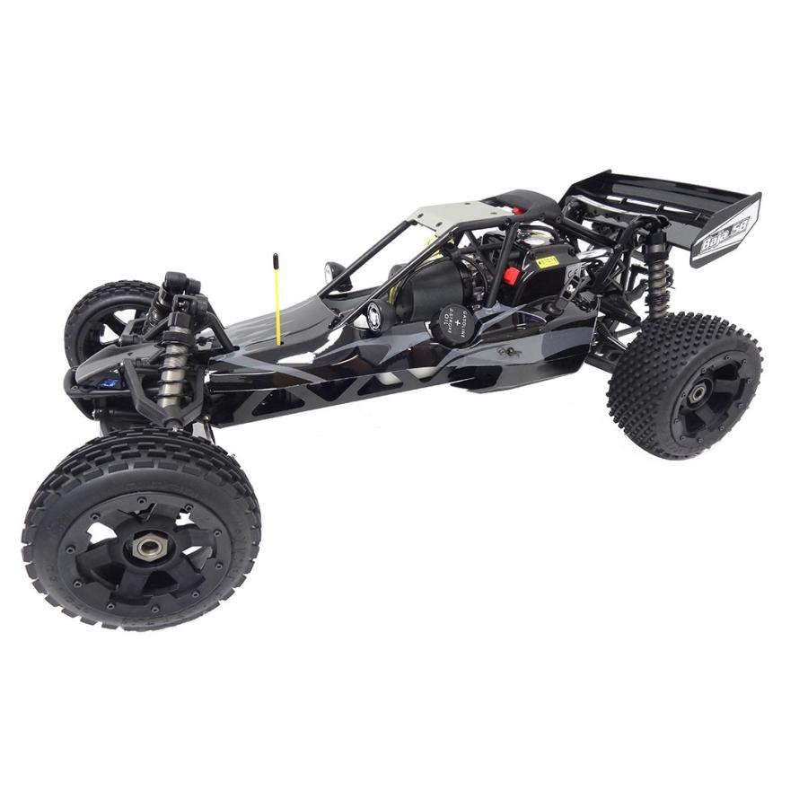 1/5スケール Baja 30.5cc 2ストローク ガソリン バギー RC ラジコン ブラック/グレー｜bezipang