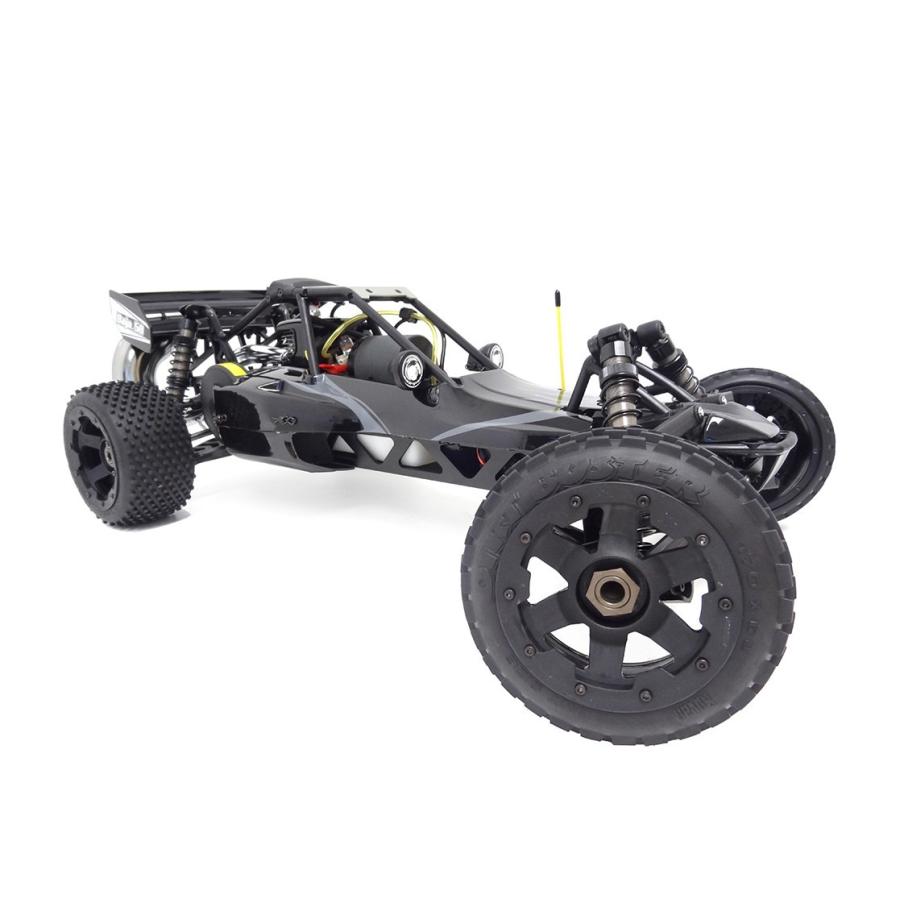 1/5スケール Baja 30.5cc 2ストローク ガソリン バギー RC ラジコン ブラック/グレー｜bezipang｜03