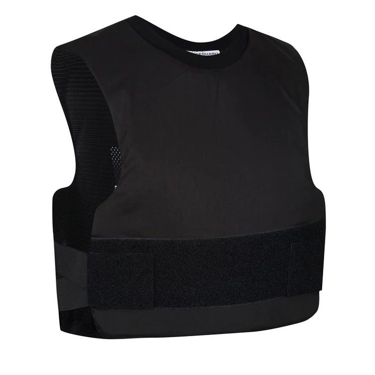 防弾・防刃ベスト 防弾レベルIIIA 防刃レベルII スパイクレベルII 防弾チョッキ ボディーアーマー Covertタイプ 黒 白 各種サイズ NIJ規格 防弾・防刃ベスト NIJ規格