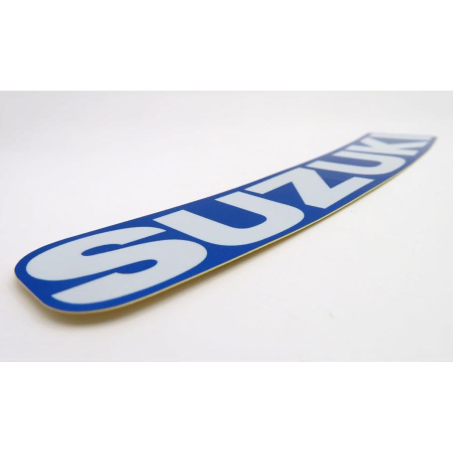 【スズキ純正品】 GSX-R150 フロントカウル 文字 エンブレムステッカー 青 長さ15cm 68151-23K30-BHB | GSX | 02