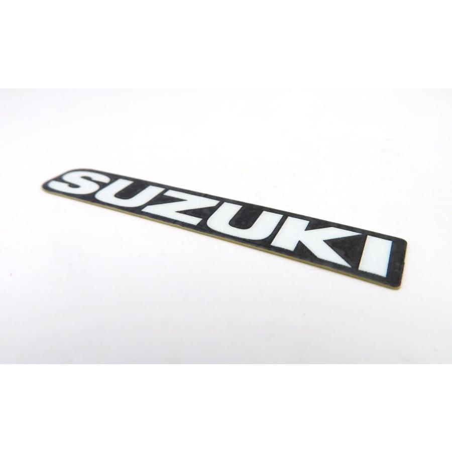 【スズキ純正品】 GSX-R150 リアフェンダー SUZUKI 文字 ロゴステッカー エンブレム 長さ5cm 68171-23K20-000 | GSX | 02