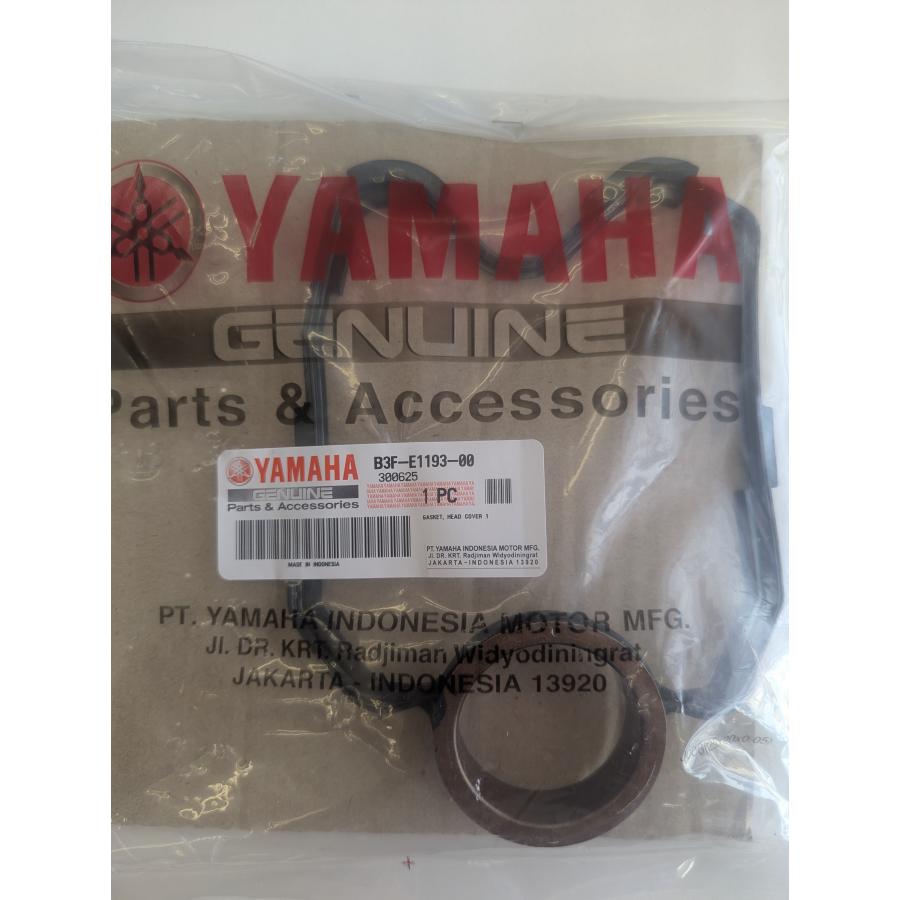 ヤマハ純正部品 ガスケット ヘッドカバー シグナスグリファス NMAX  X FORCE トリシティ MT-15 XSR155 YZF-R15 NVX125 NVX155他 B3F-E1193-00 | YAMAHA | 02