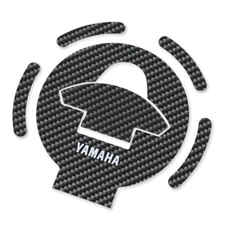 YAMAHA ヤマハ 純正 YZF-R15対応 ゴム製ガソリンタンクカバープロテクター 樹脂プレート カーボンファイバーパターン BK6-FUELC-M4-KA | 