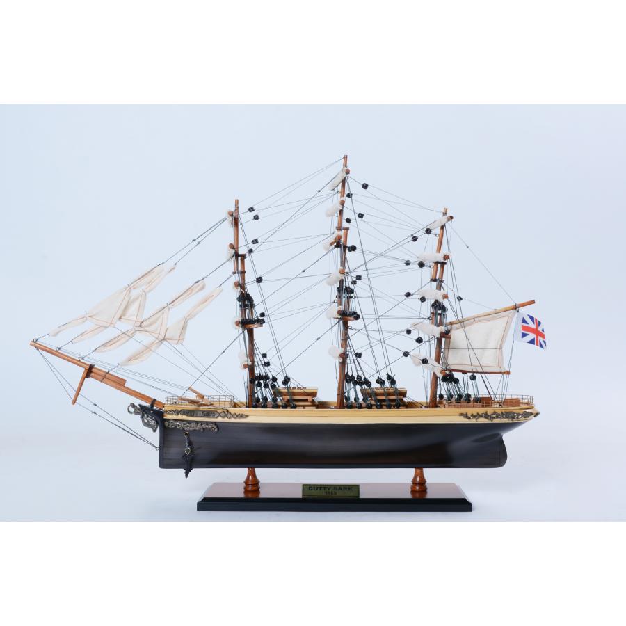 帆船模型 完成品 木製 Cutty Sark カティーサーク モデルシップ 全長