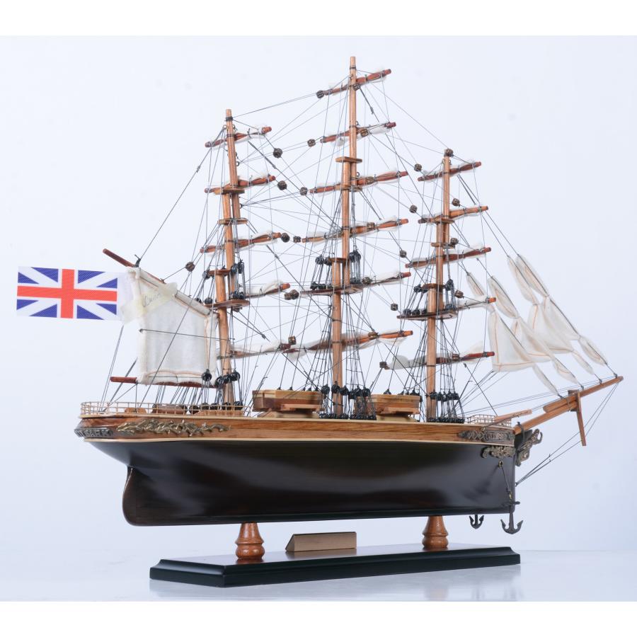 帆船模型 完成品 木製 Cutty Sark カティーサーク モデルシップ 全長