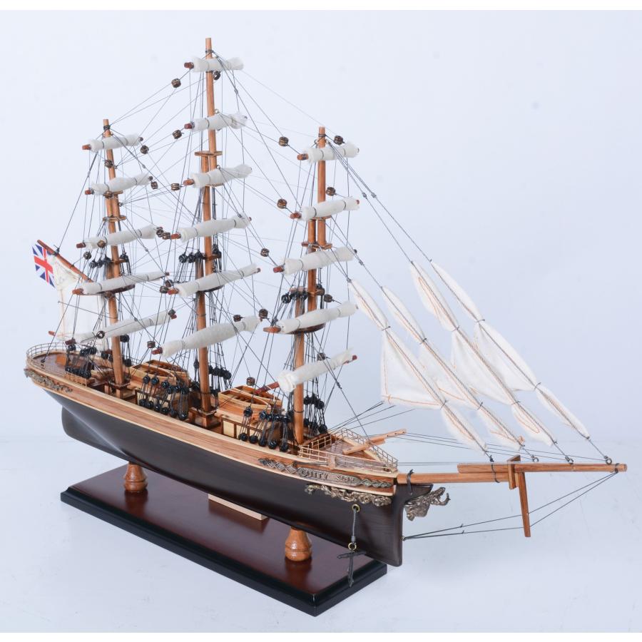 帆船模型 完成品 木製 Cutty Sark カティーサーク モデルシップ 全長