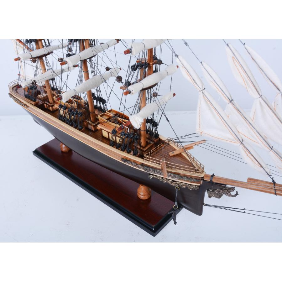 帆船模型 完成品 木製 Cutty Sark カティーサーク モデルシップ 全長