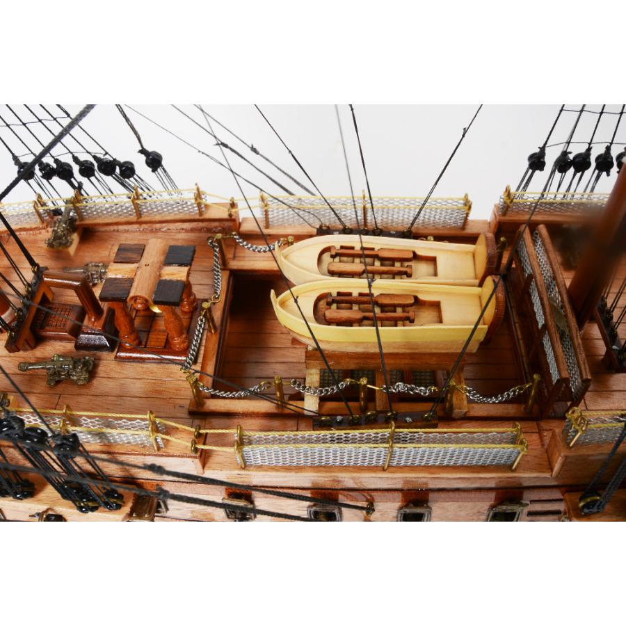 帆船模型 完成品 木製 イギリス海軍 軍艦 HMS ヴィクトリー号 帆船模型 完成品 木製 イギリス海軍 軍艦 HMS ヴィクトリー号