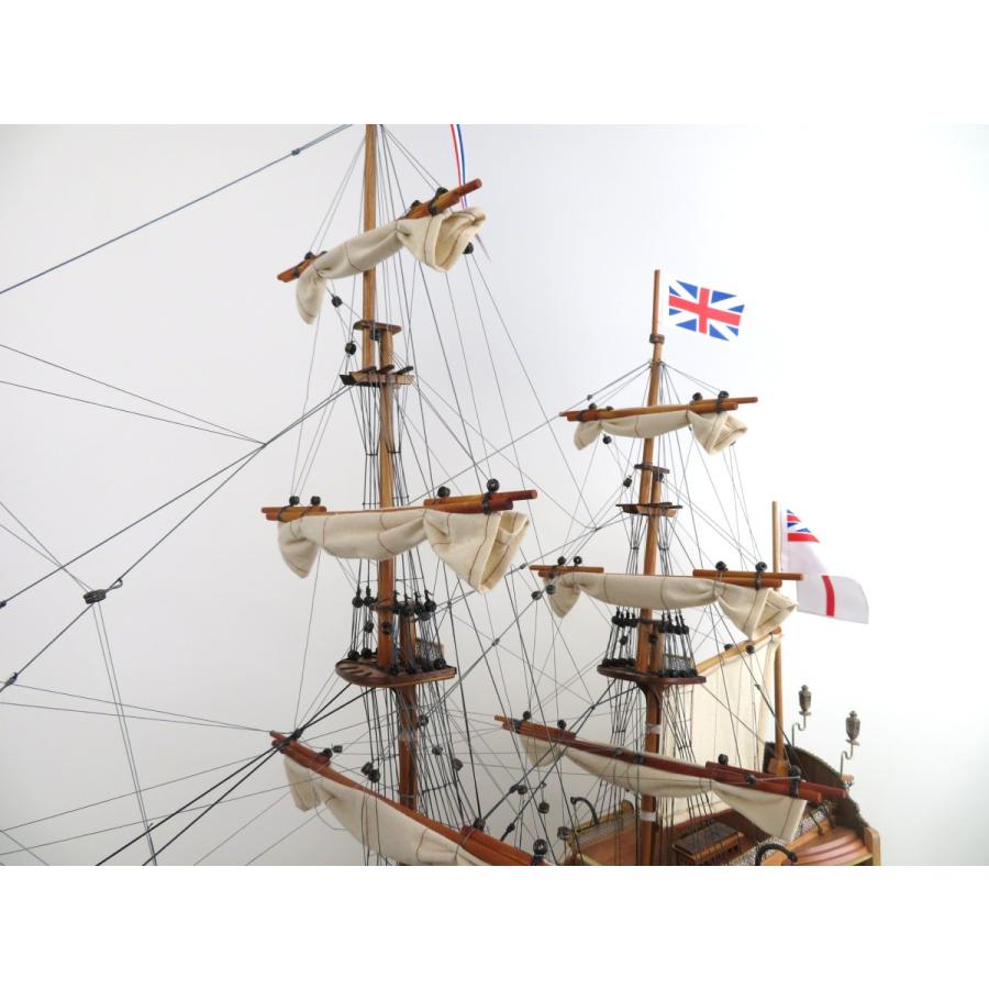 帆船模型 完成品 木製 HMS ヴィクトリー号 Victory 全長97cm 帆船模型 完成品 木製 HMS ヴィクトリー号 Victory 全長97cm