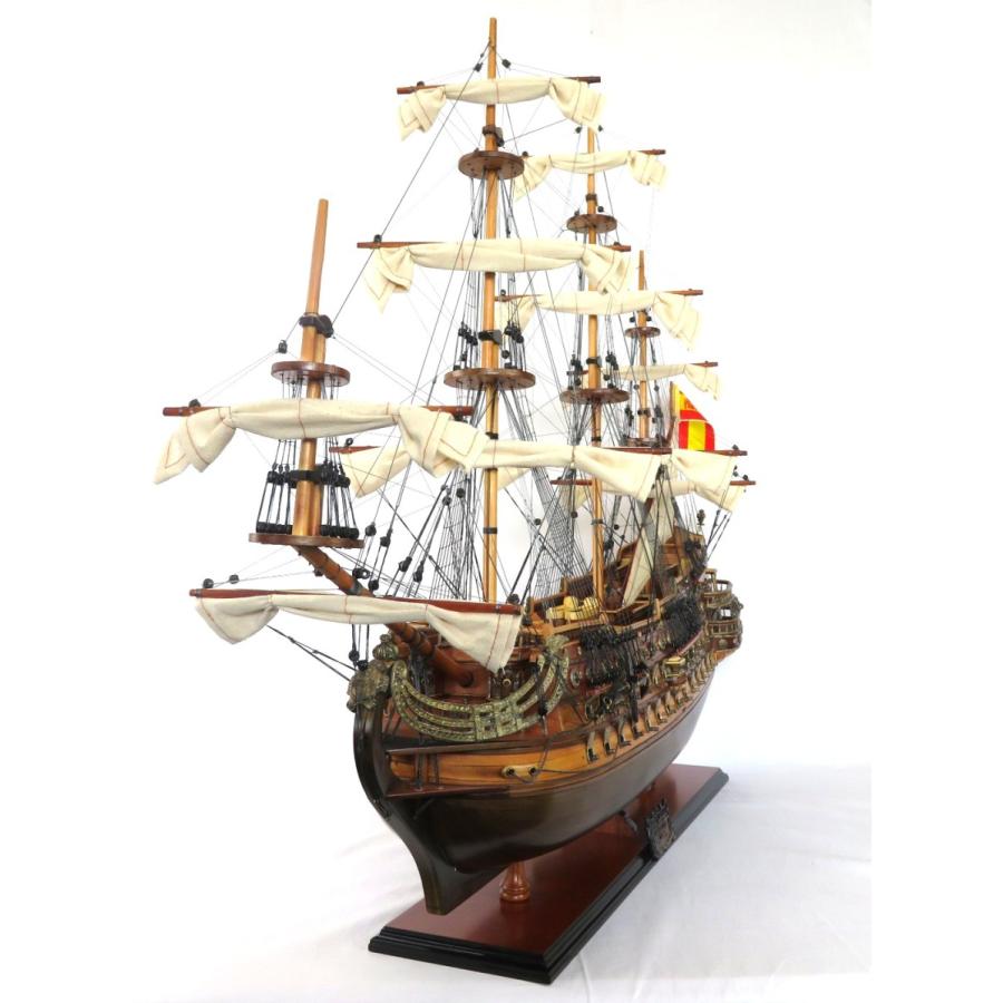 帆船模型 完成品 木製 サン フェリペ号 SAN FELIPE 全長92cm 帆船模型 完成品 木製 サン フェリペ号 SAN FELIPE 全長92cm