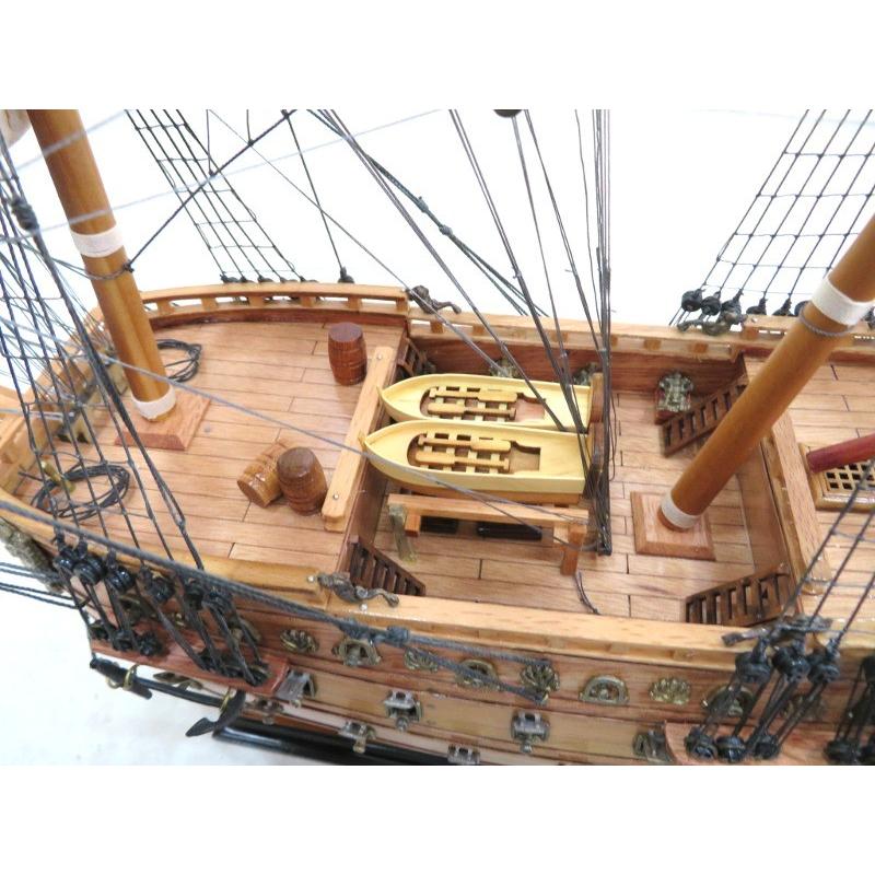 帆船模型 完成品 木製 Soleil Royal ソレイユ ロワイヤル フランス軍船 
