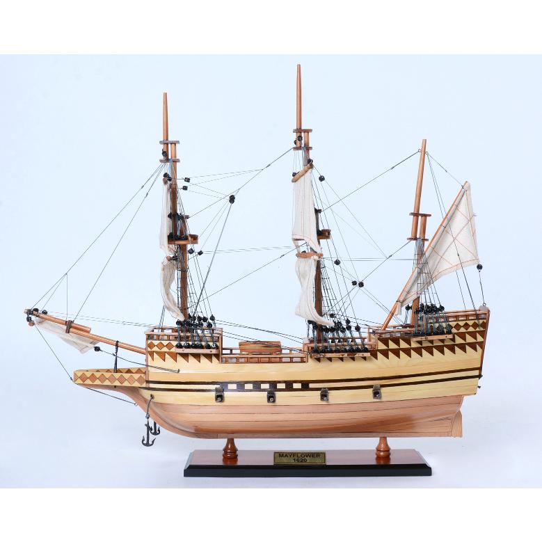 帆船模型 完成品 木製 メイフラワー号 Mayflower 全長55cm T132 帆船模型 完成品 木製 メイフラワー号 Mayflower 全長55cm T132