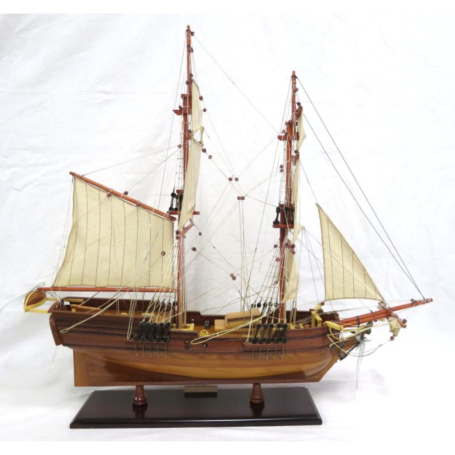 ♥ヴィンテージ　帆船模型　トールシップ✨✨✨♥ 帆船模型 完成品 木製 レディ ワシントン Lady Washington 全長