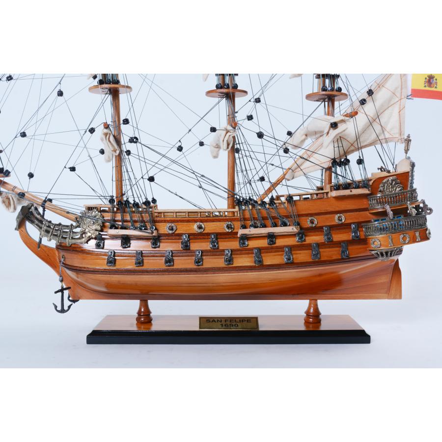 帆船模型 完成品 木製 サン・フェリペ号 SAN FELIPE スペイン 帆船模型 完成品 木製 サン・フェリペ号 SAN FELIPE スペイン