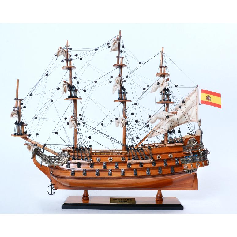帆船模型 完成品 木製 サン・フェリペ号 SAN FELIPE スペイン 帆船模型 完成品 木製 サン・フェリペ号 SAN FELIPE スペイン