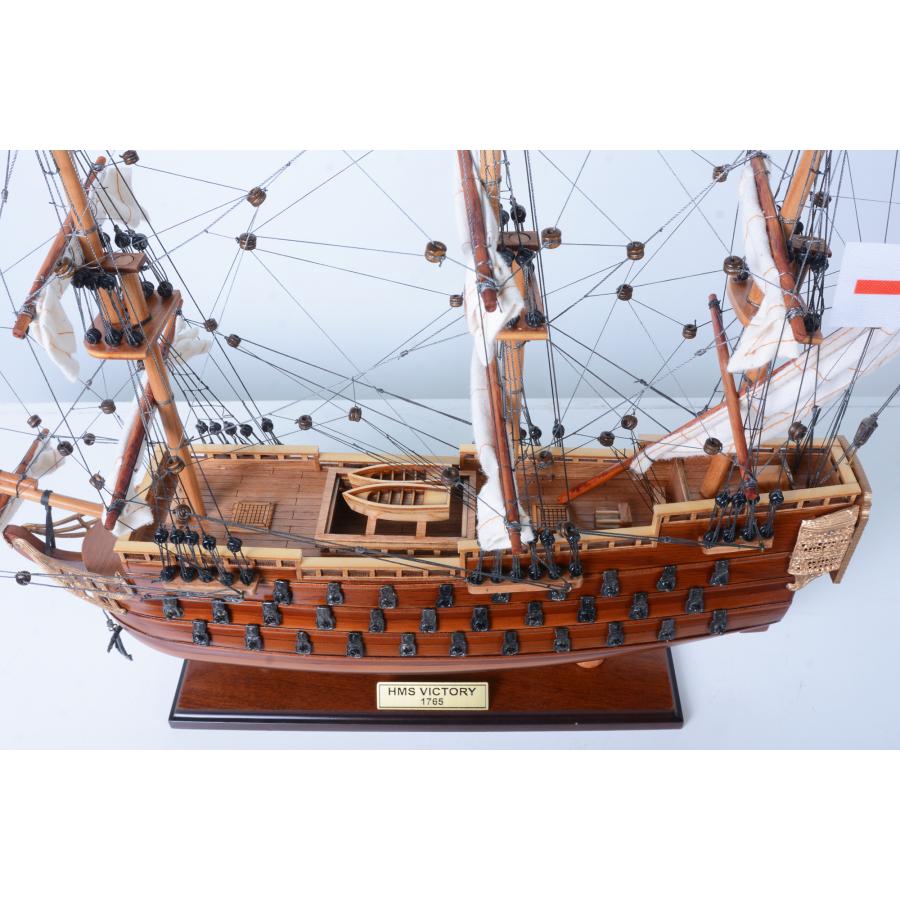 帆船模型 完成品 木製 HMS ヴィクトリー号 Victory モデルシップ 全長