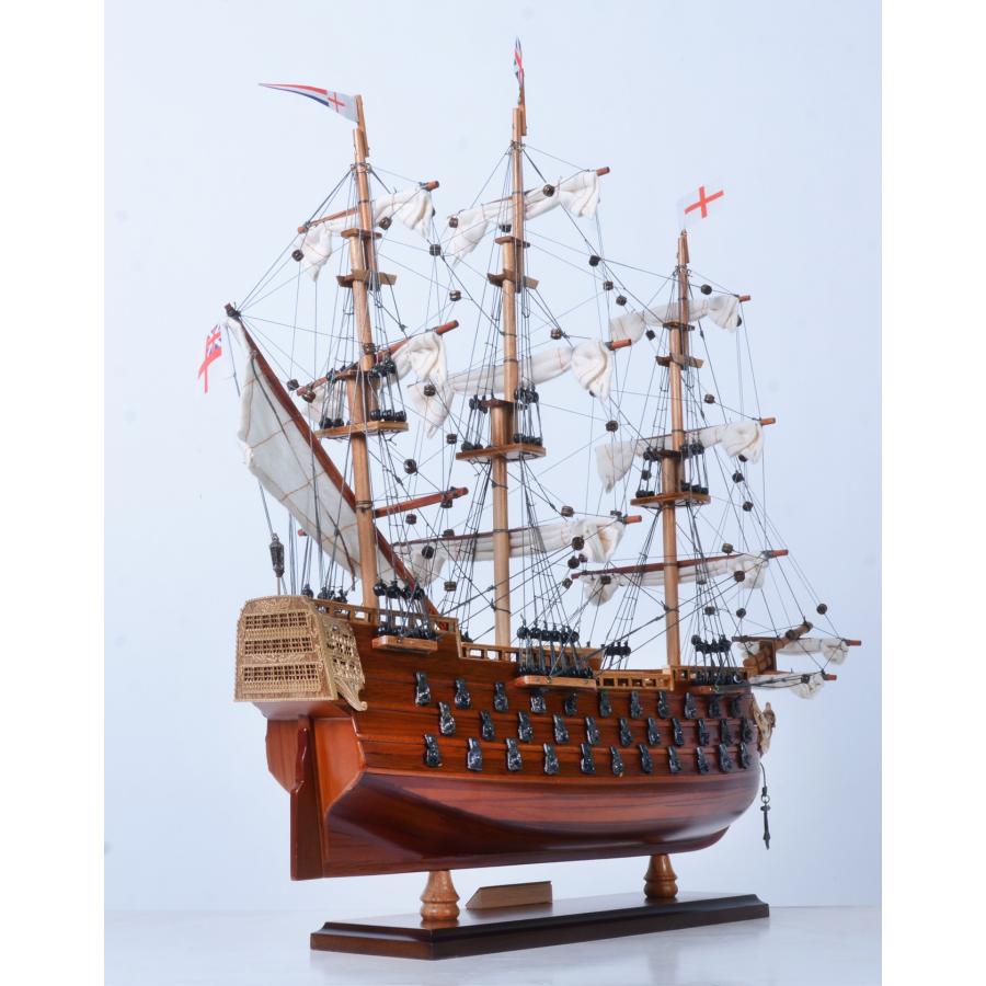 帆船模型 完成品 木製 HMS ヴィクトリー号 Victory モデルシップ 全長
