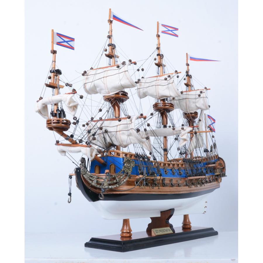 帆船模型 完成品 ゴトー・プレデスティナシオン 木製模型 ロシア 船 軍船 ディスプレイ インテリア 海洋模型 GOTO PREDESTINATION | 