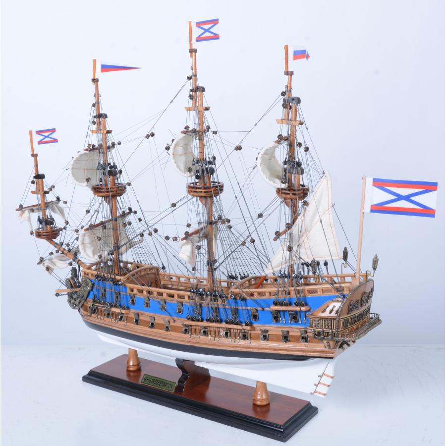 帆船模型 完成品 ゴトー・プレデスティナシオン 木製模型 ロシア 船 軍船 ディスプレイ インテリア 海洋模型 GOTO PREDESTINATION |  | 04