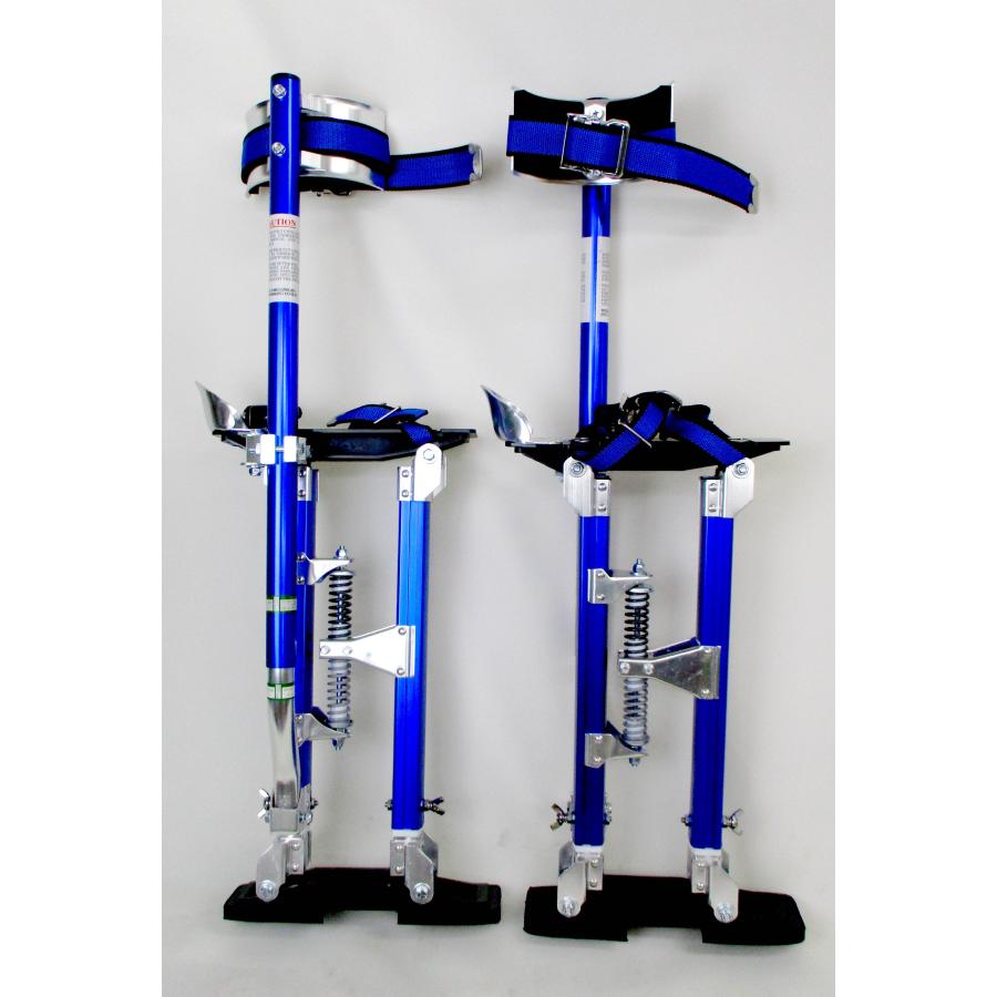 竹馬 Drywall Stilts 24~40インチアルミニウムツール ブルー 竹馬 Drywall Stilts 24~40インチアルミニウムツール ブルー